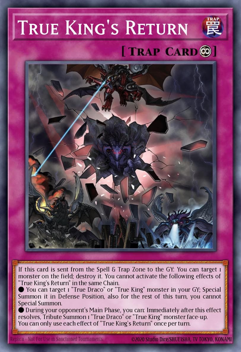 True King's Return Maximum Crisis: Special Edition card