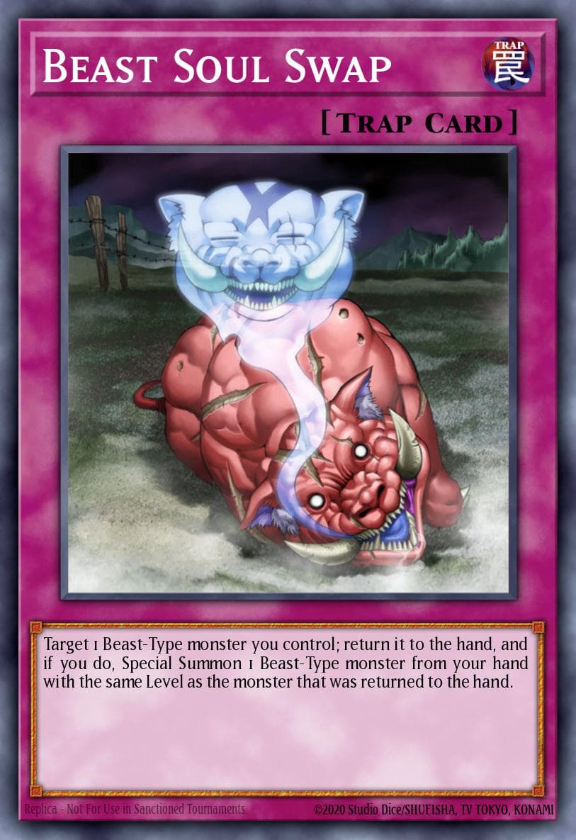 Beast Soul Swap Dark Revelation Volume 3 card