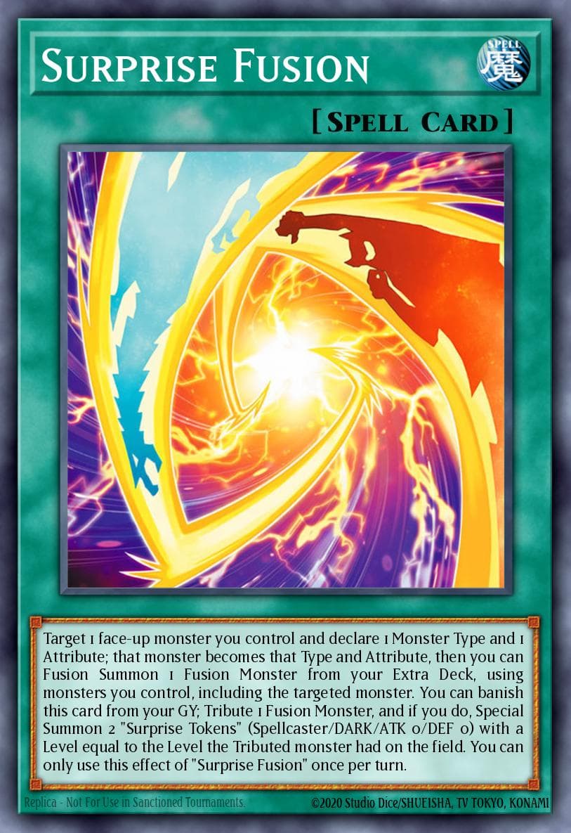 惊喜结合 遊戲王 card