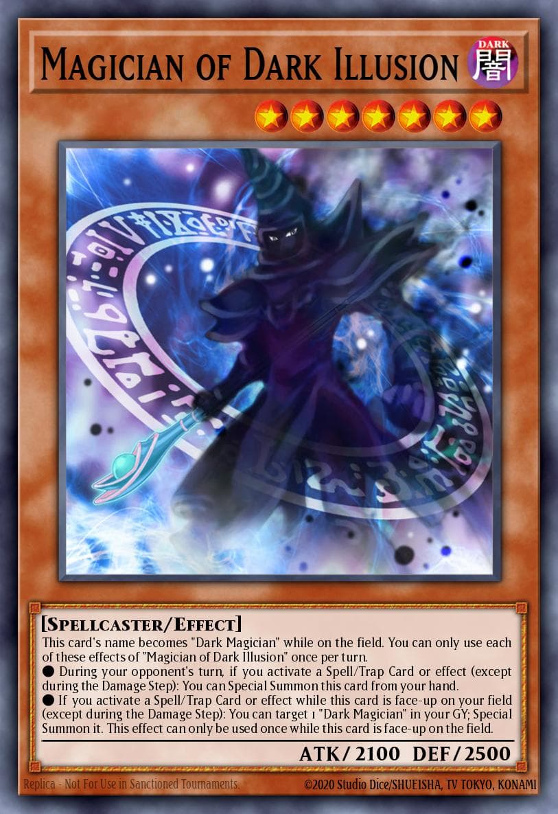 Magician of Dark Illusion Legendary Duelists: Magical Hero card