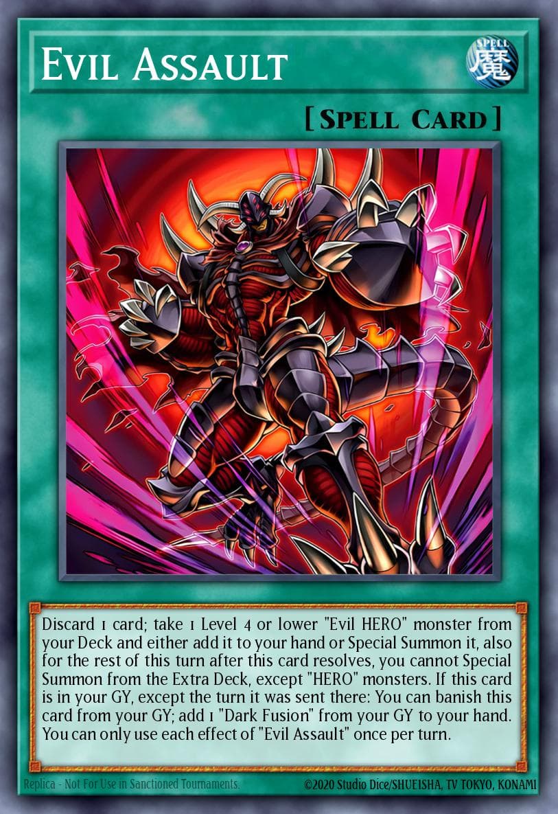 Evil Assault Supreme Darkness card