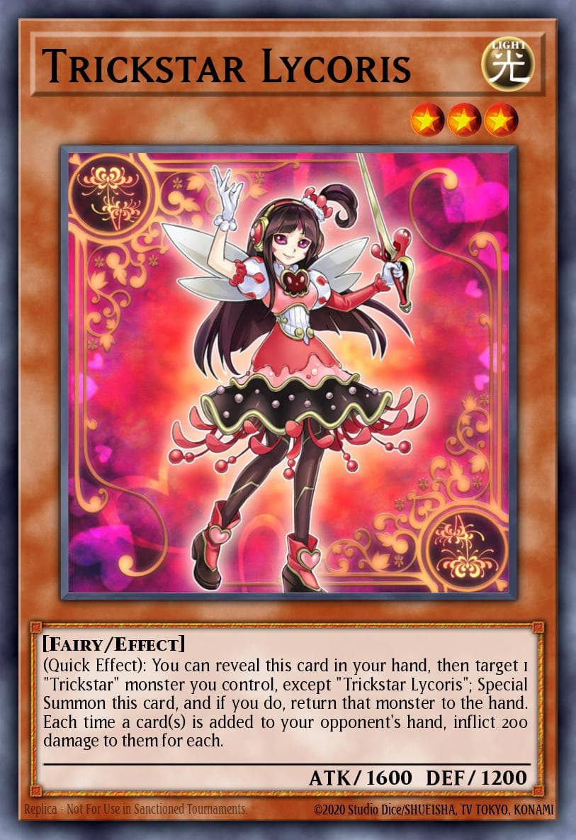 Trickstar Lycoris Code of the Duelist Special Edition card