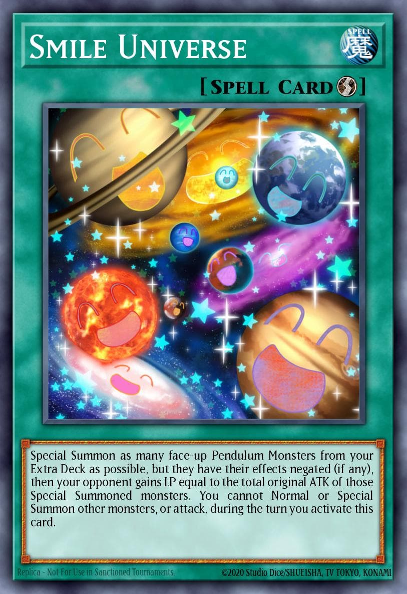 Smile Universe Code of the Duelist Special Edition card
