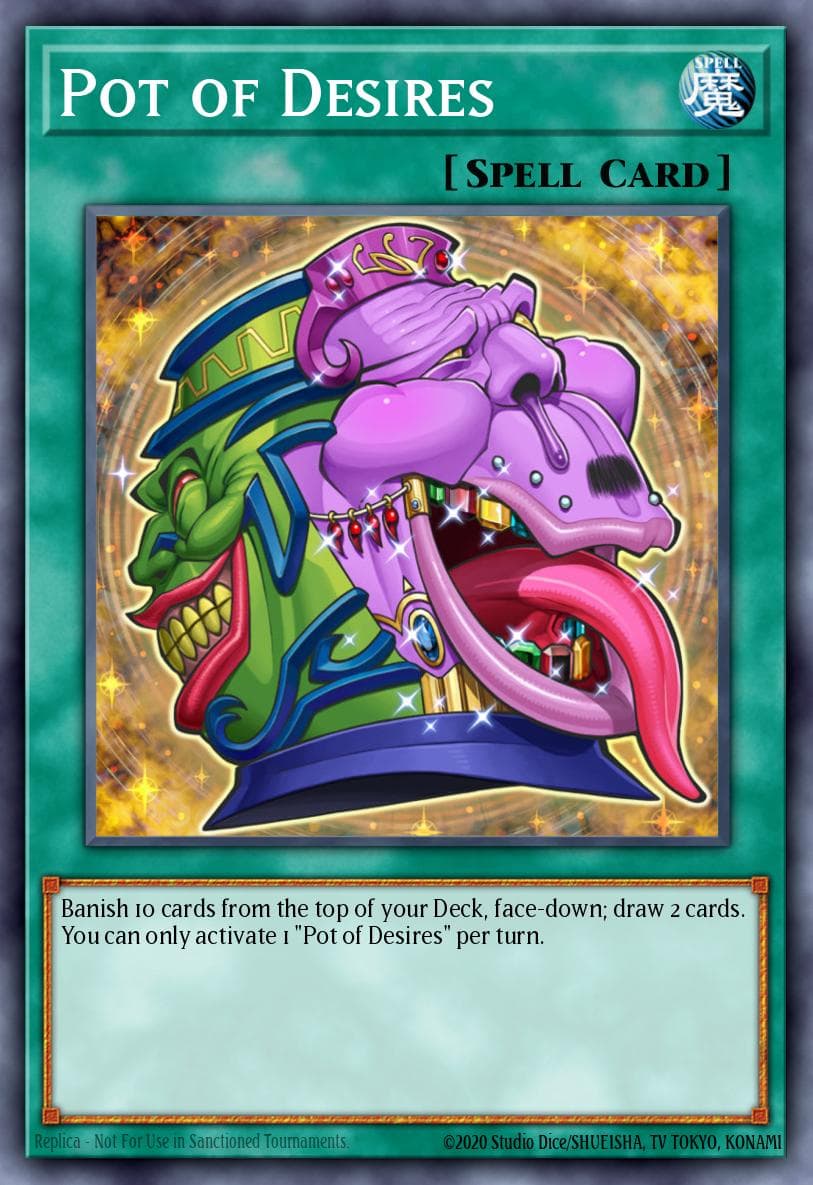 Pot of Desires Structure Deck: Order of the Spellcasters card