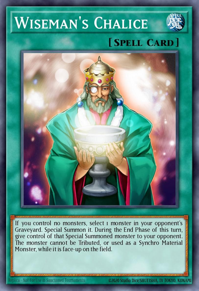 Wiseman's Chalice Duelist Revolution: Special Edition card