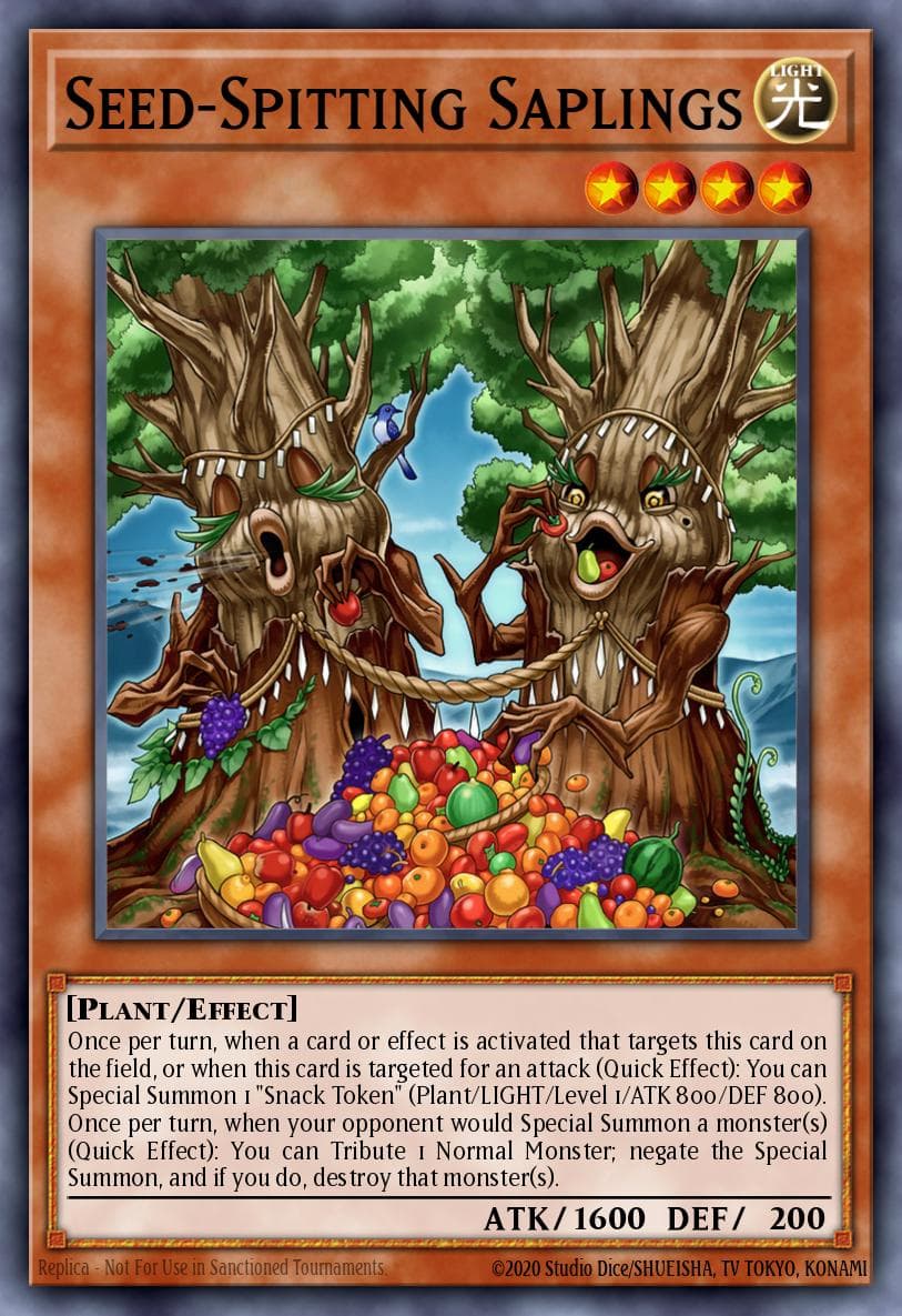 Seed-Spitting Saplings Age of Overlord card