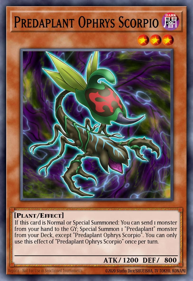 Predaplant Ophrys Scorpio Maximum Crisis: Special Edition card