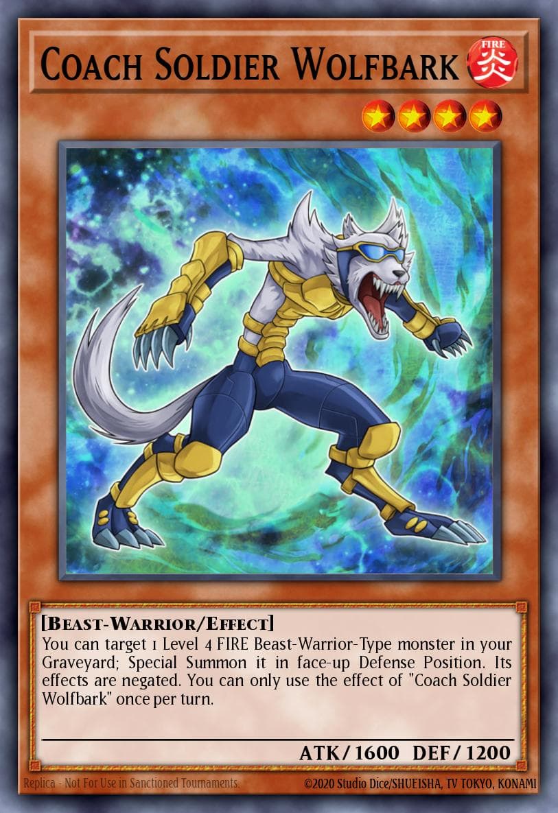Coach Soldier Wolfbark 2014 Mega-Tin Mega Pack card