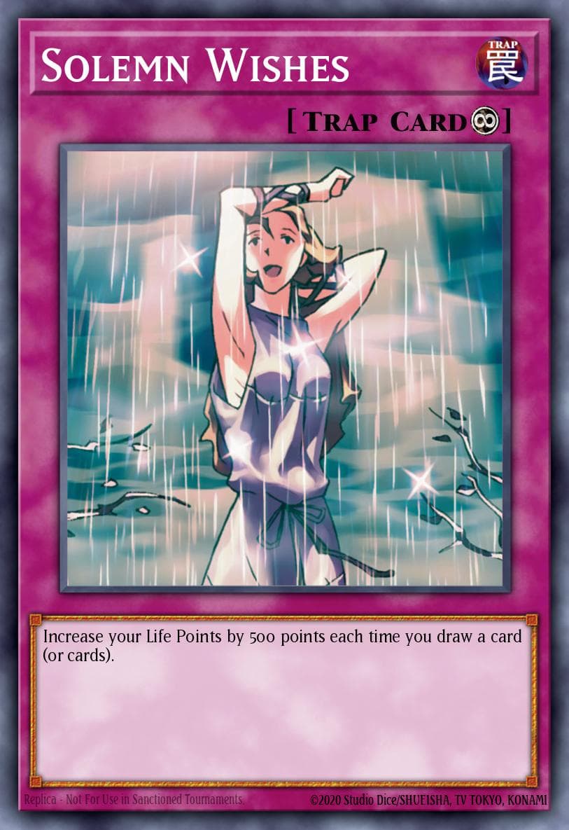 Solemn Wishes Pharaoh's Servant card