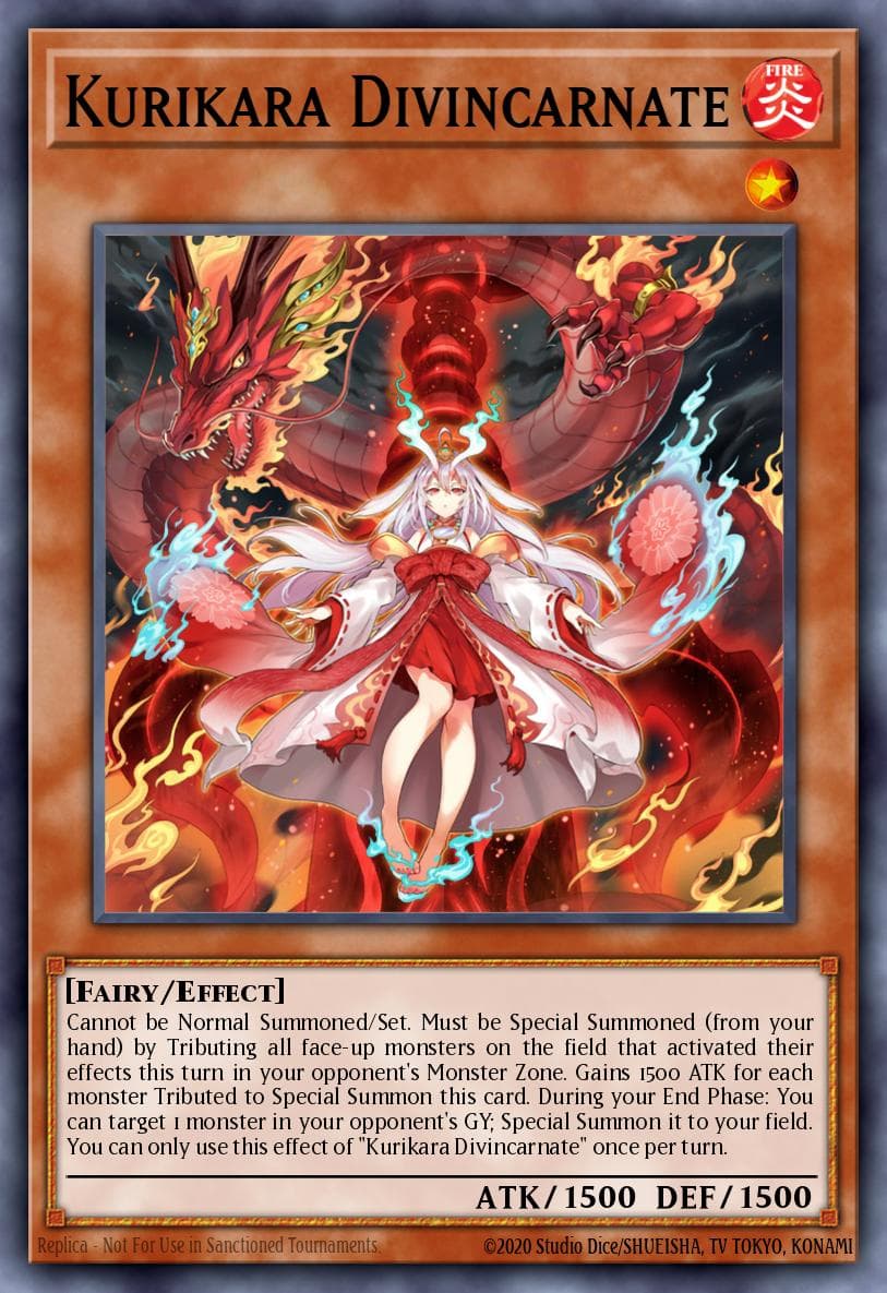 Kurikara Divincarnate Battles of Legend: Terminal Revenge card