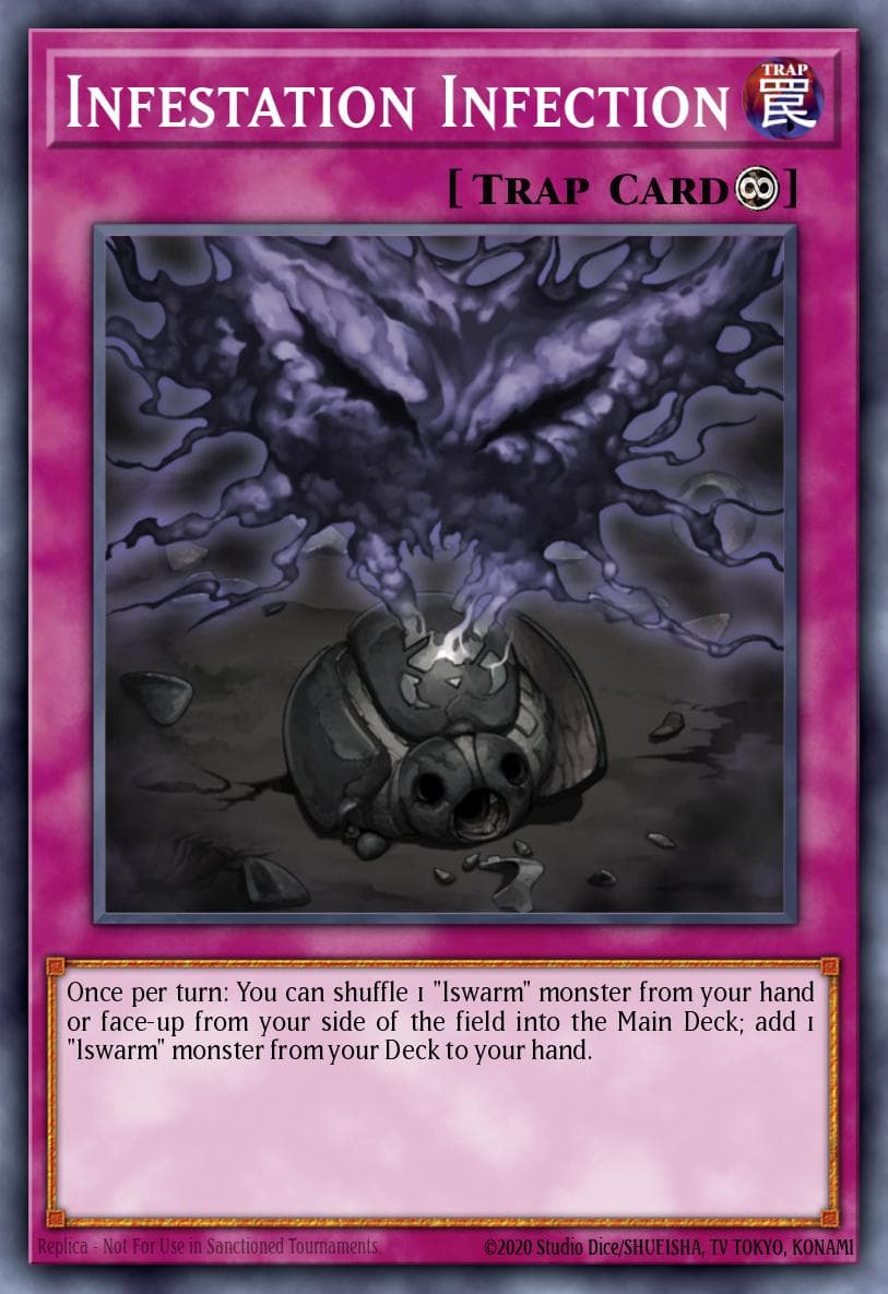 Infestation Infection Duel Terminal 7b card