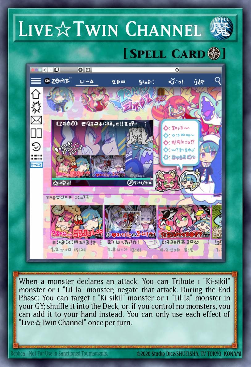 Live☆Twin Channel Genesis Impact card