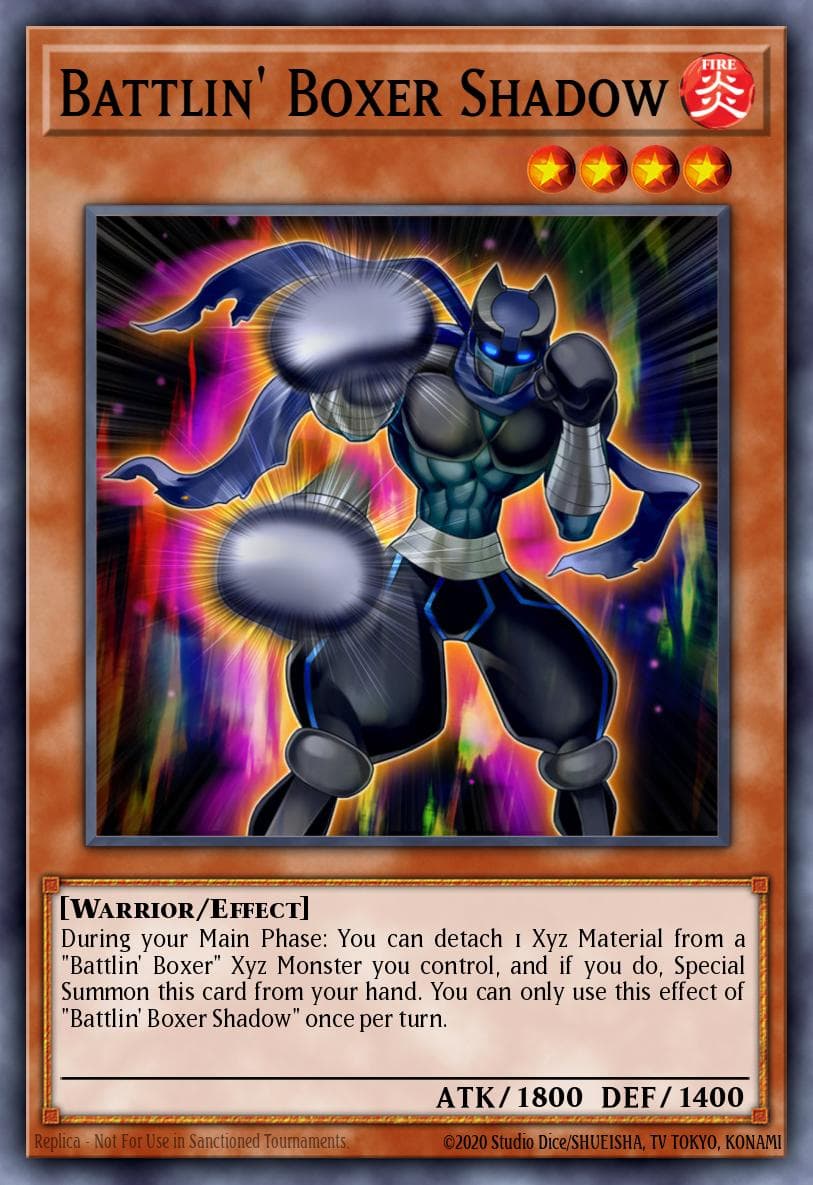 Battlin' Boxer Shadow Legendary Duelists: Soulburning Volcano card