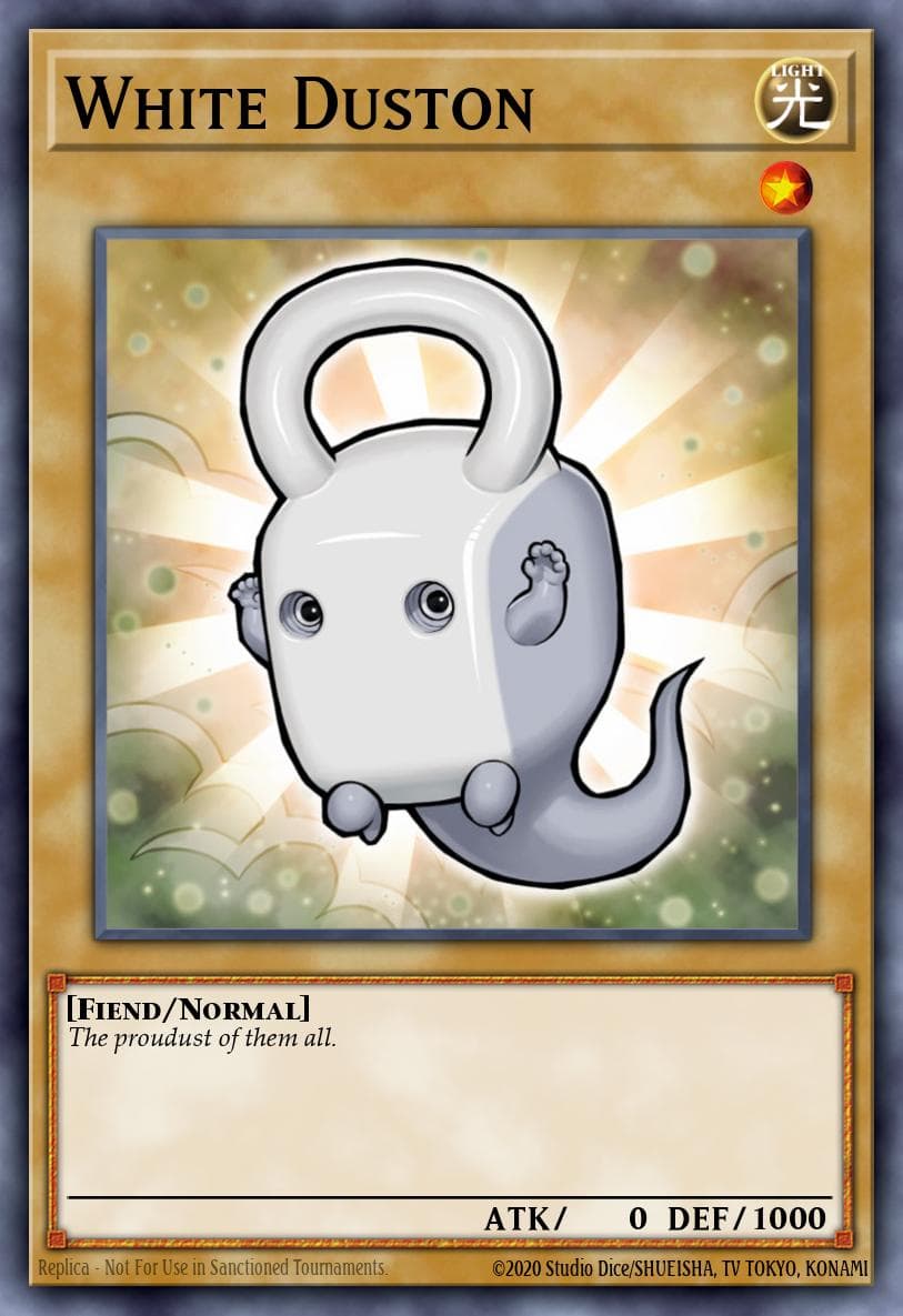 White Duston Legacy of the Valiant: Deluxe Edition card