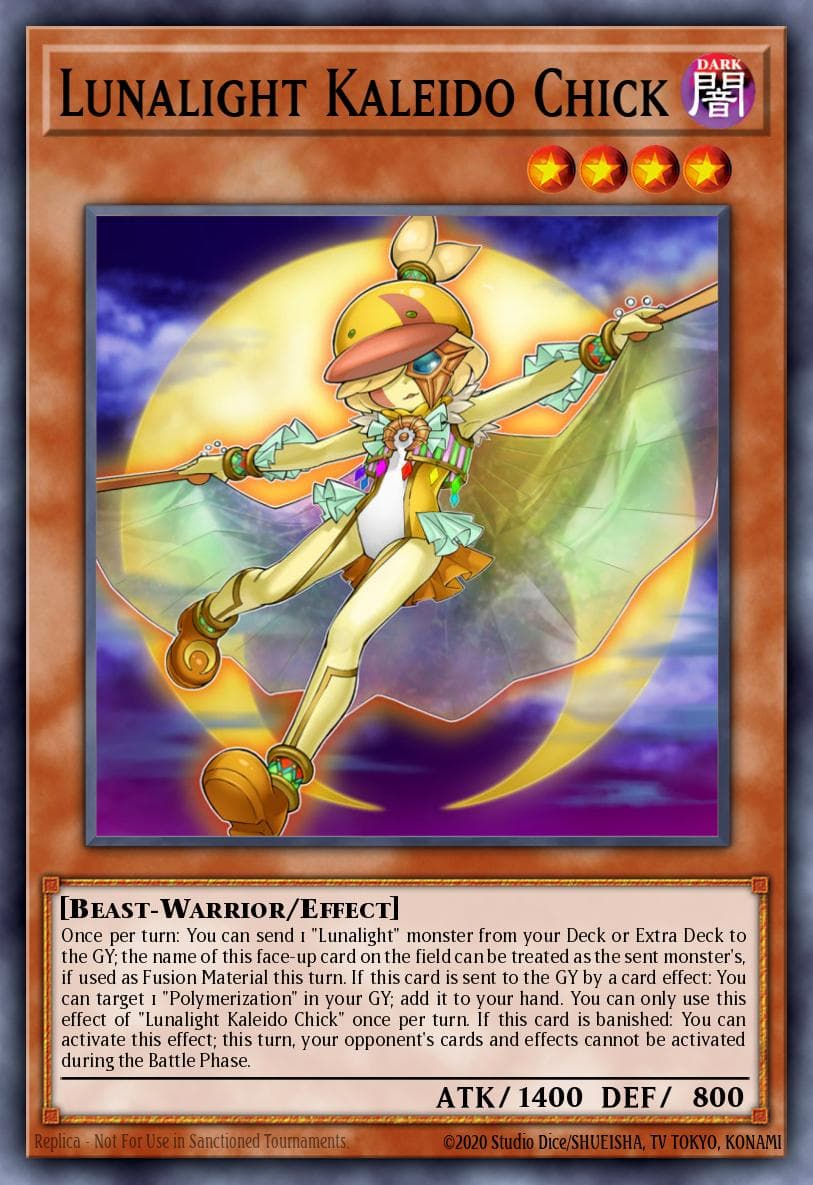 Lunalight Kaleido Chick 2018 Mega-Tin Mega Pack card