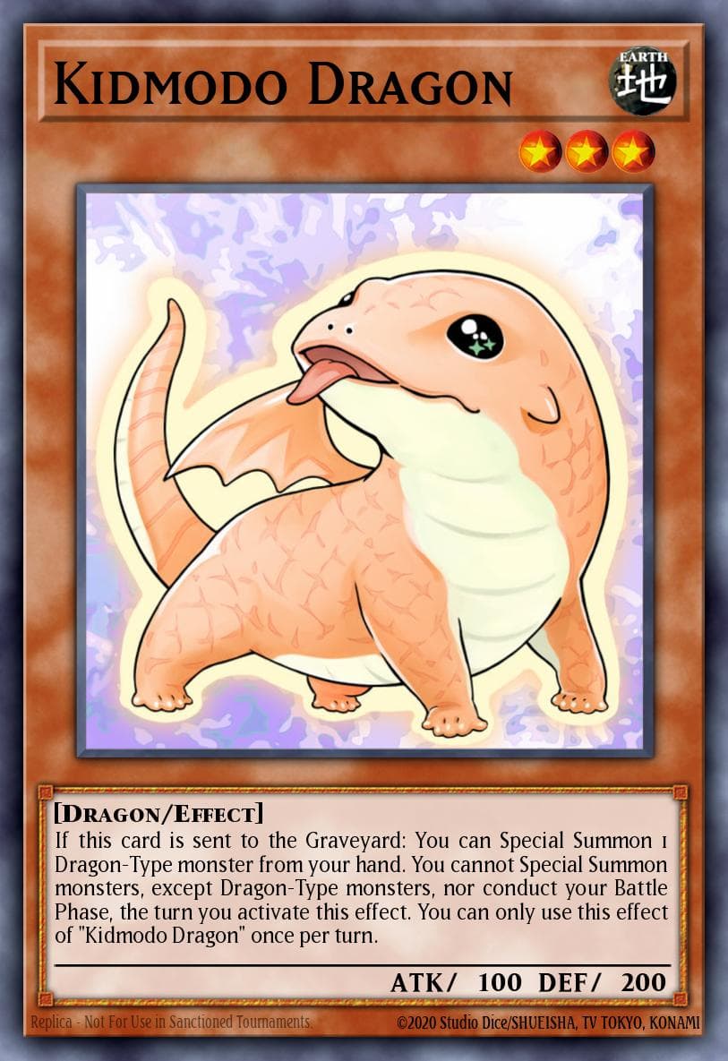 Kidmodo Dragon Rise of the True Dragons Structure Deck card