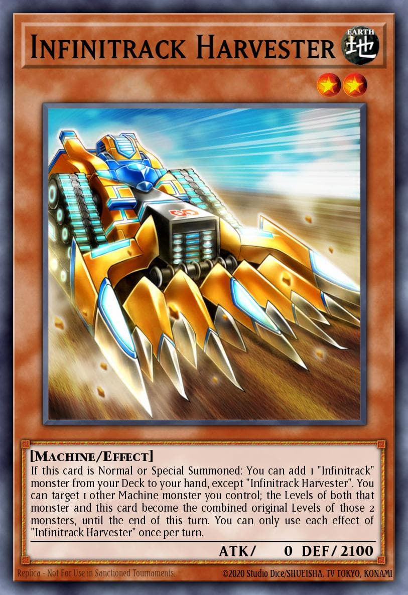 Infinitrack Harvester The Infinity Chasers card
