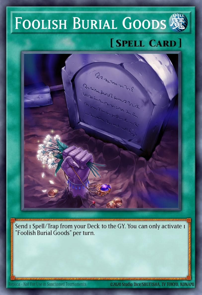 Foolish Burial Goods Structure Deck: Legend of the Crystal Beasts card