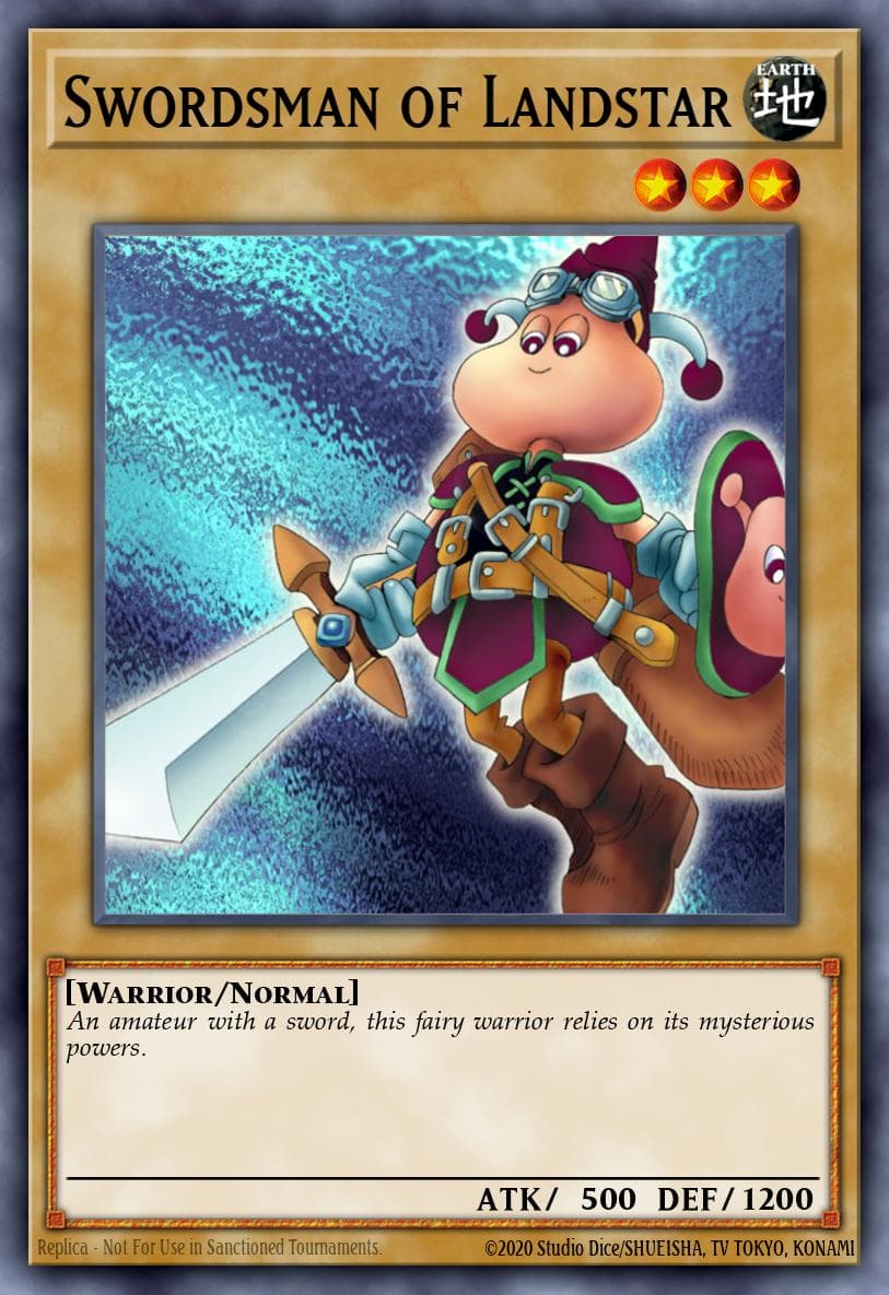 Swordsman of Landstar Labyrinth of Nightmare card