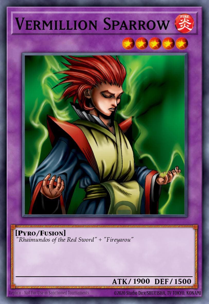 Vermillion Sparrow Astral Pack Eight card