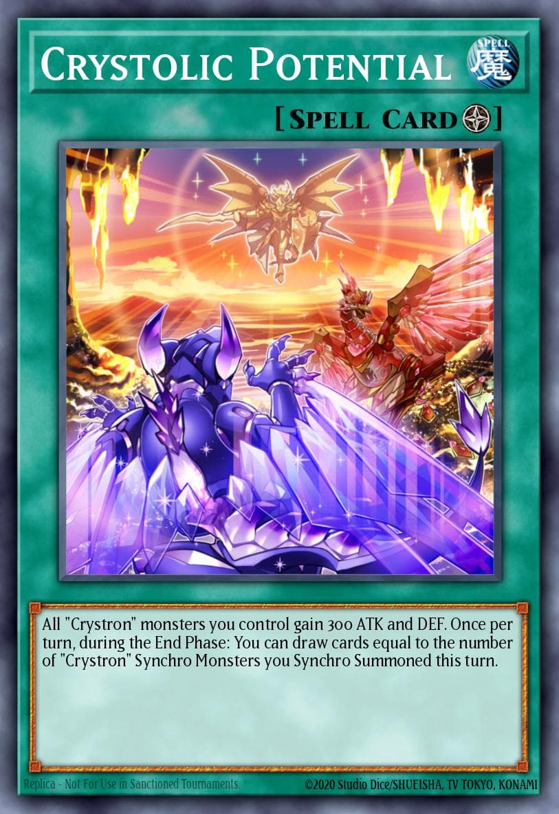 水晶阵 潜能 游戏王 card