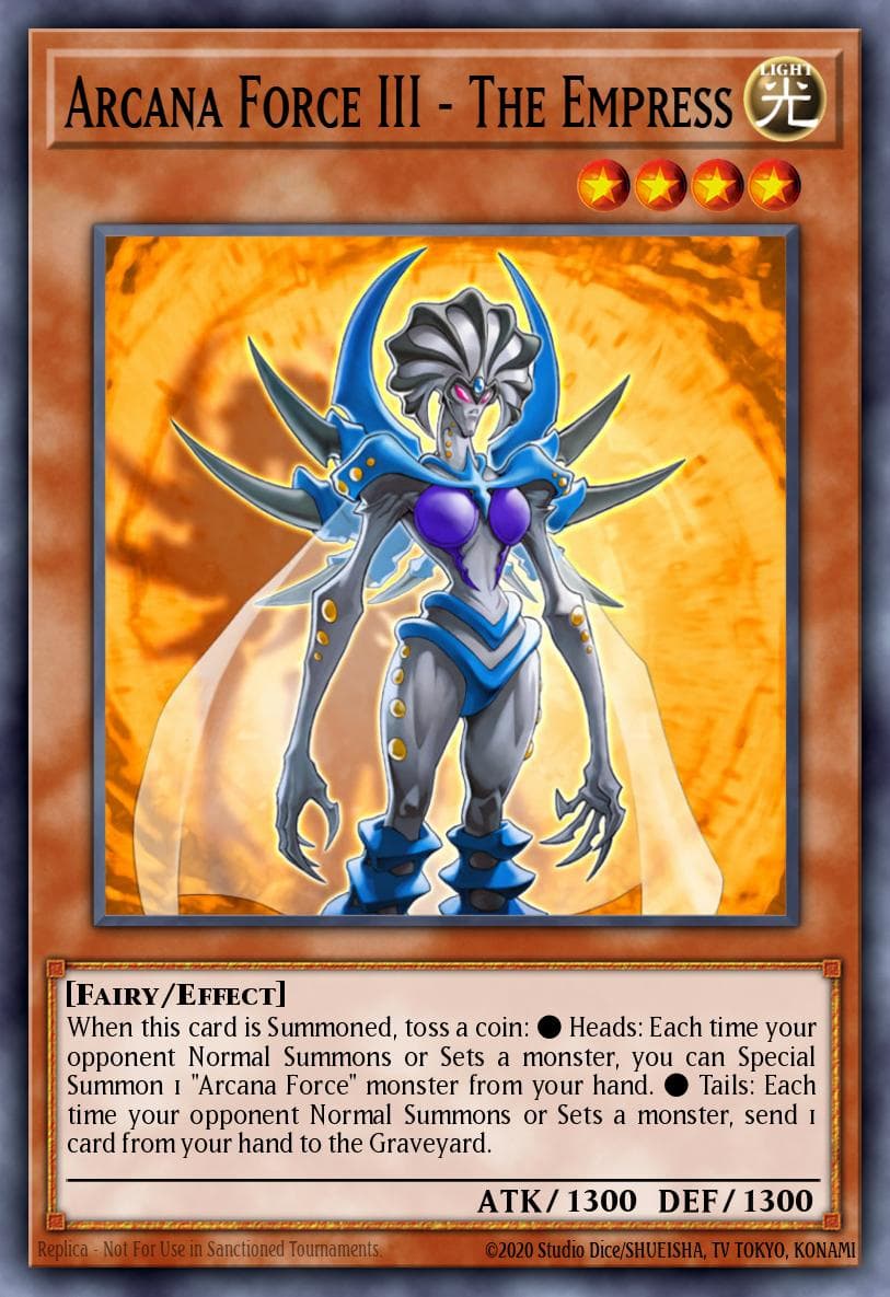 Arcana Force III - The Empress Light of Destruction: Special Edition card