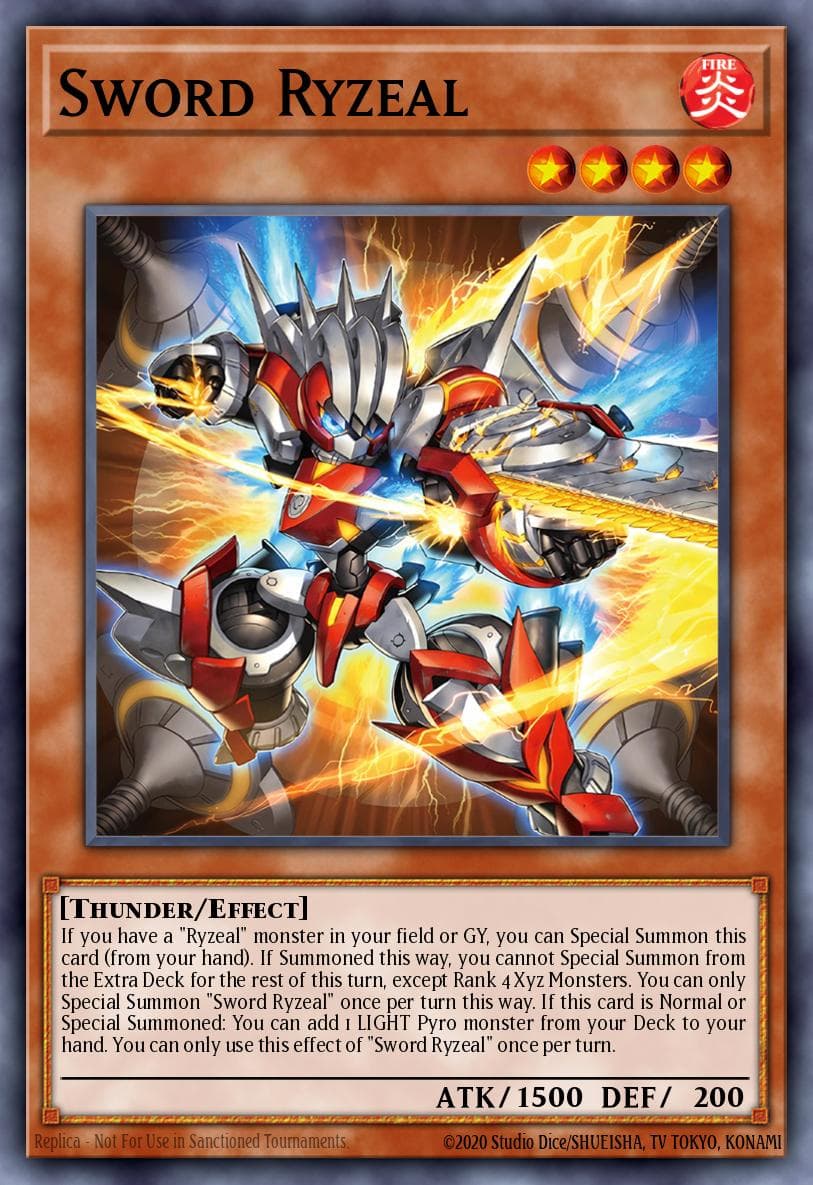 Sword Ryzeal 2025 Mega-Pack Tin card