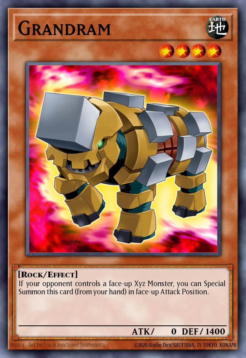 Grandram Abyss Rising: Special Edition card