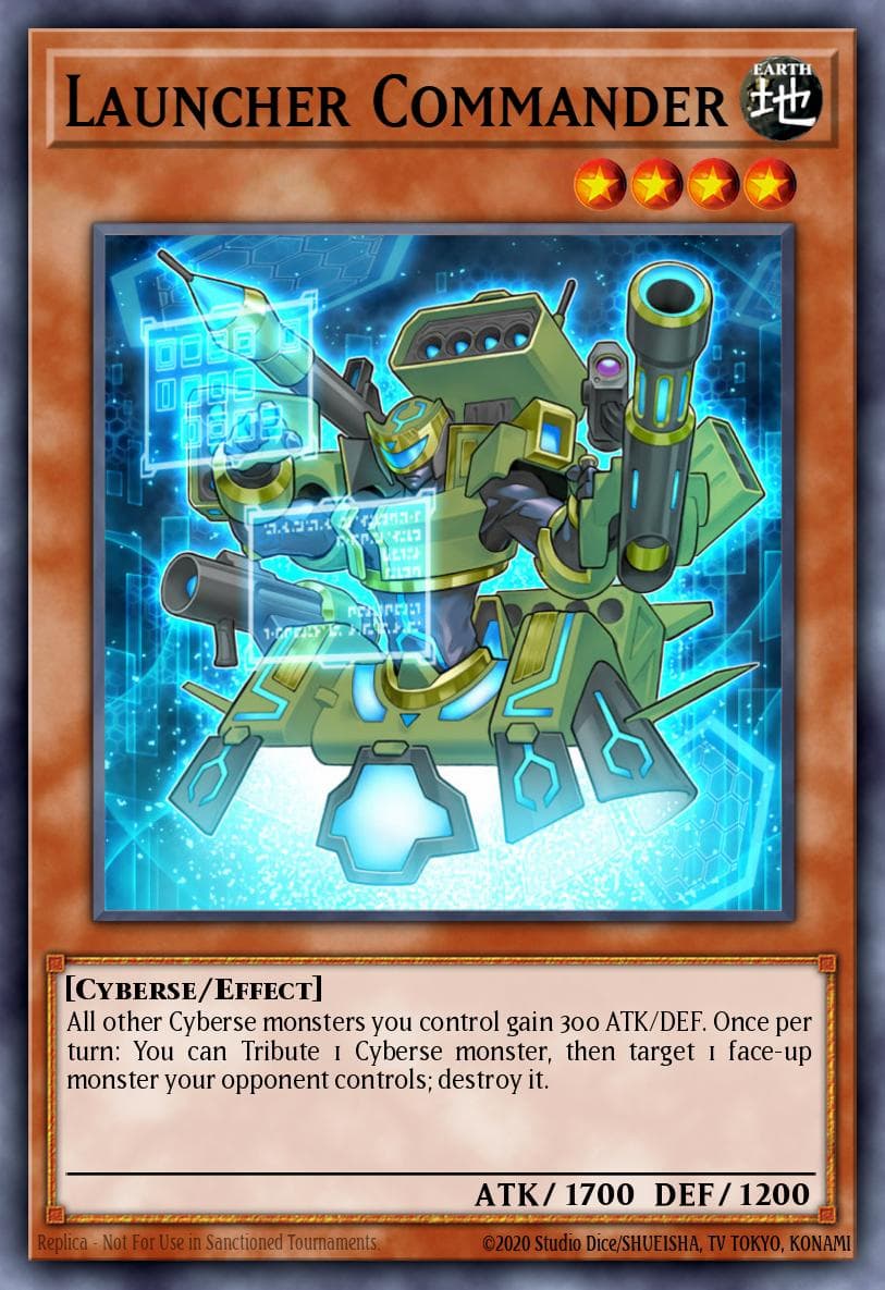 Launcher Commander Code of the Duelist Special Edition card