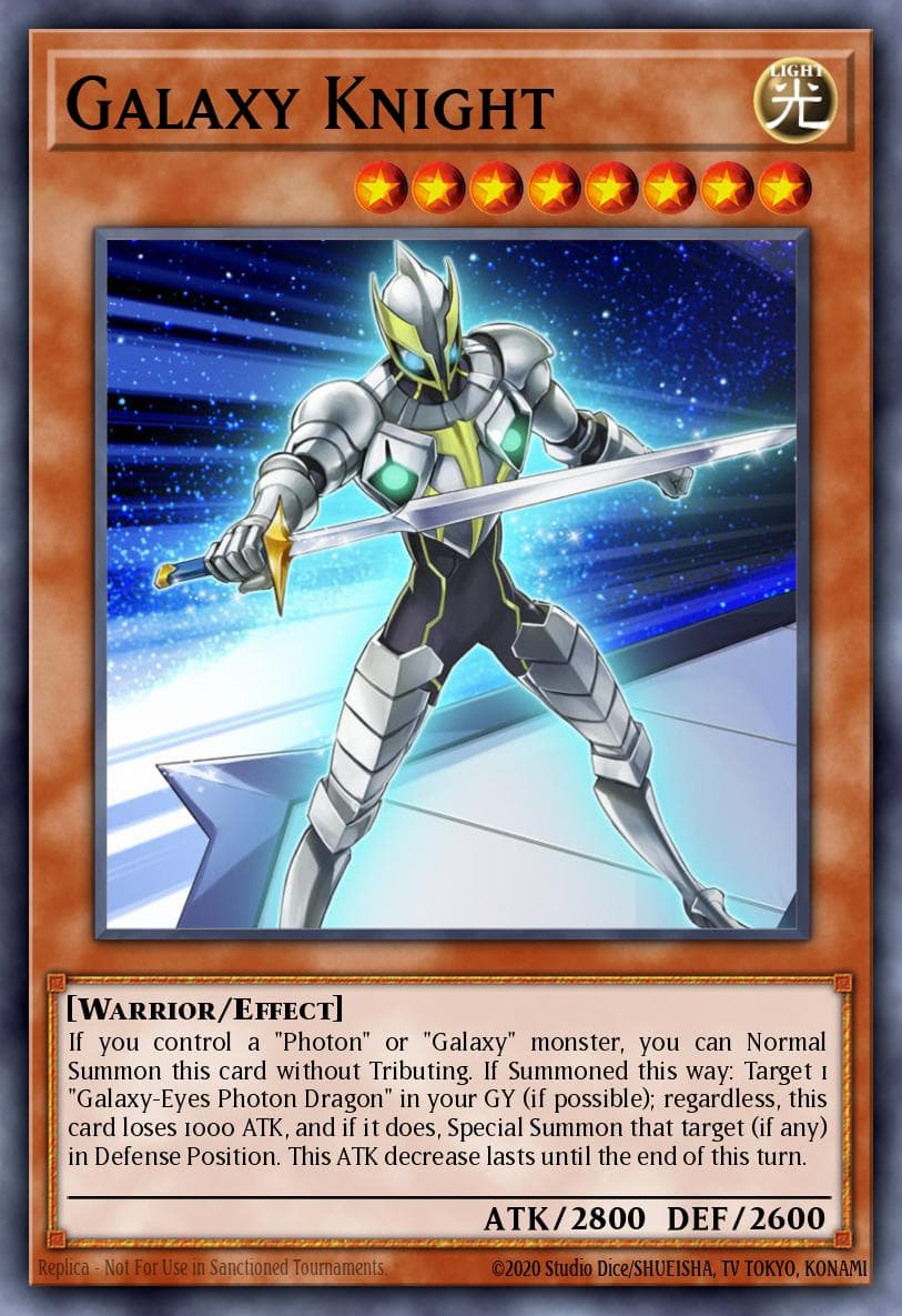 Galaxy Knight Legendary Duelists: Season 2 card