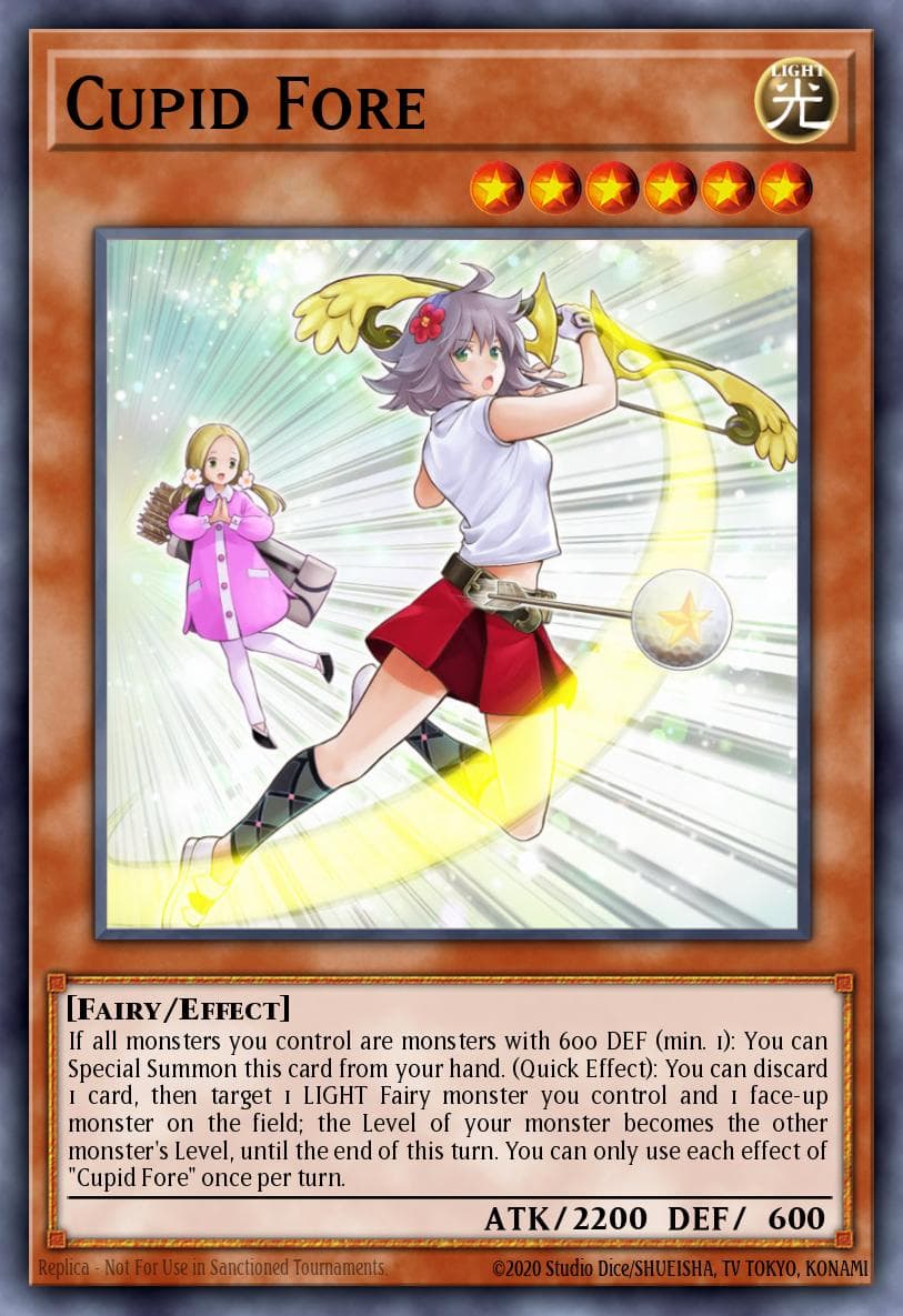 Cupid Fore Phantom Rage Premiere! promotional card card