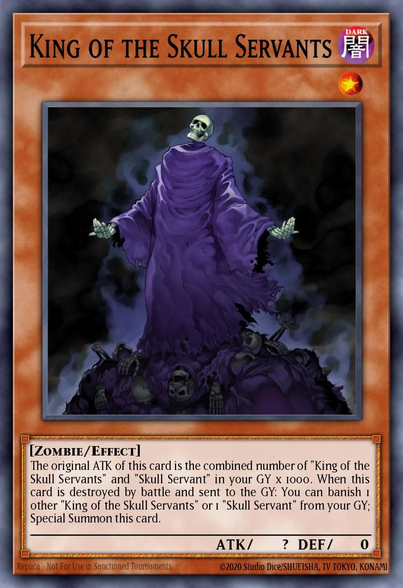 King of the Skull Servants Dark Revelation Volume 3 card