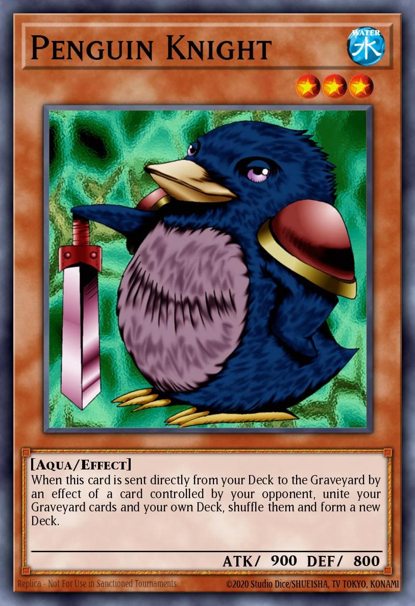 Penguin Knight Spell Ruler card