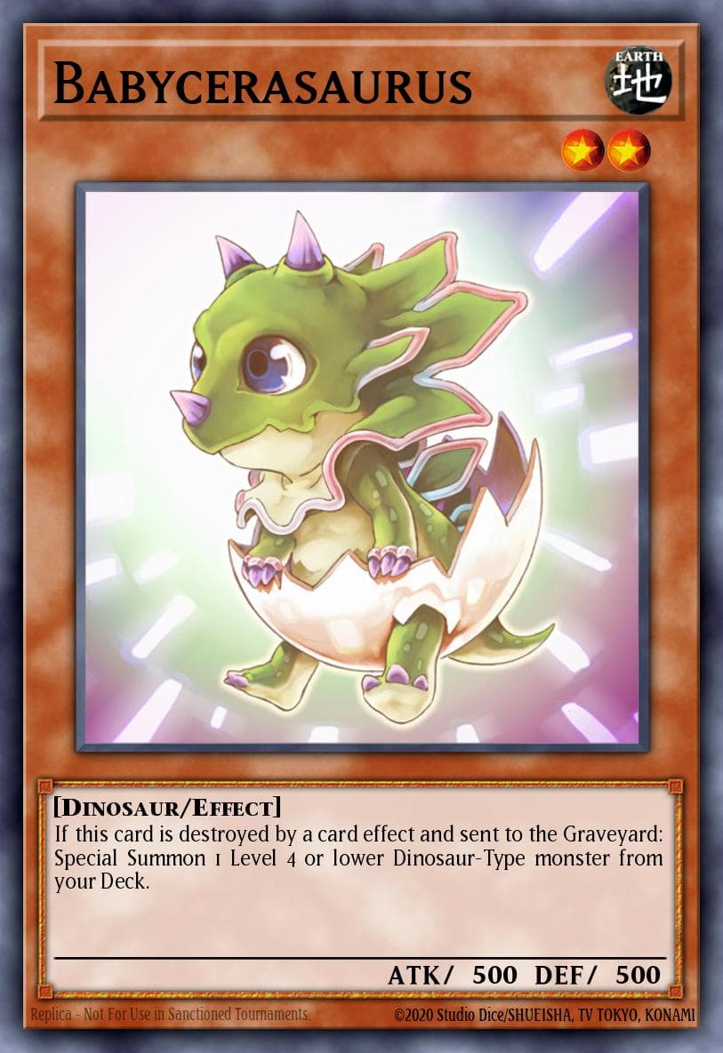 Babycerasaurus Structure Deck: Dinosaur's Rage Special Set card