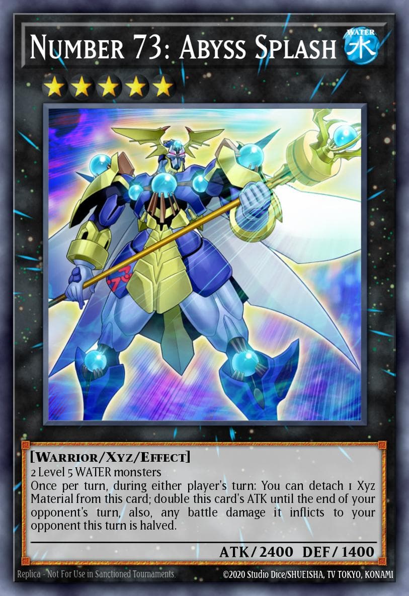 Number 73: Abyss Splash Dragons of Legend: The Complete Series card