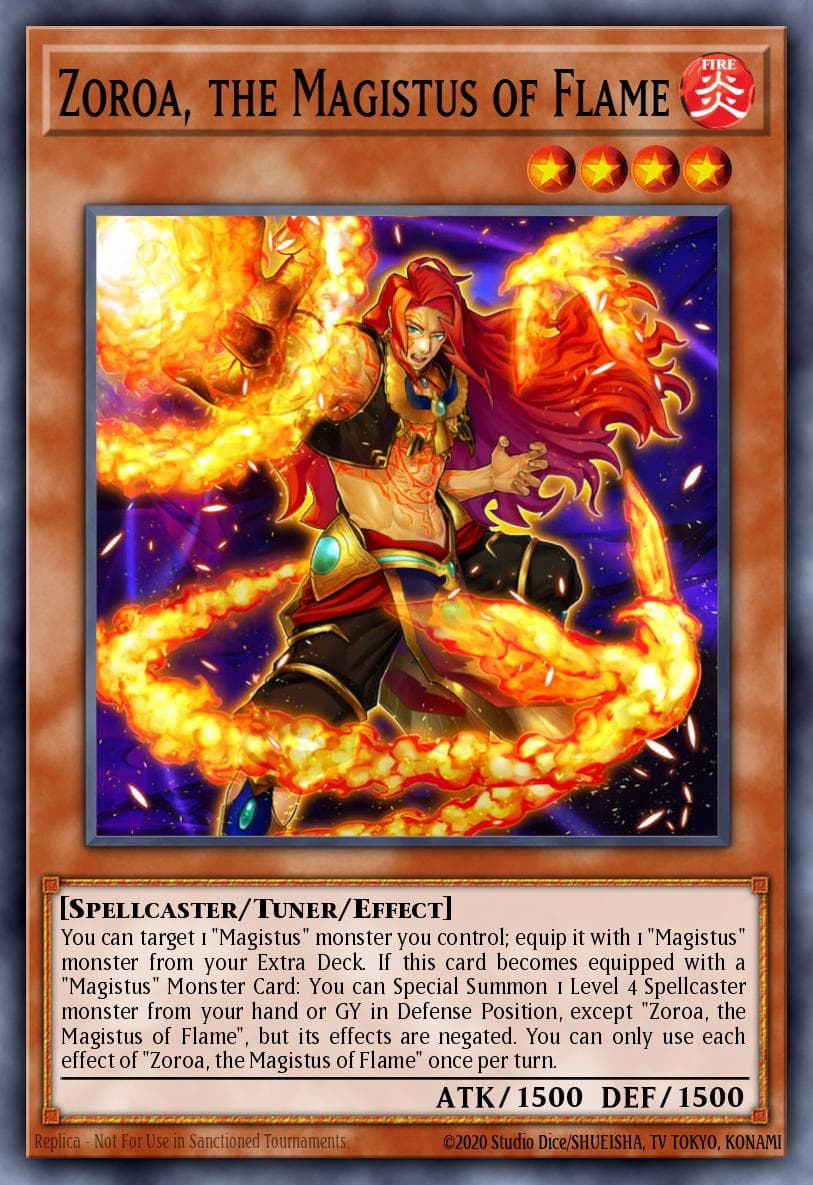 Zoroa, the Magistus of Flame Maze of Muertos card