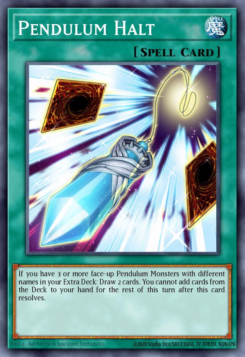 Pendulum Halt 2020 Tin of Lost Memories Mega Pack card