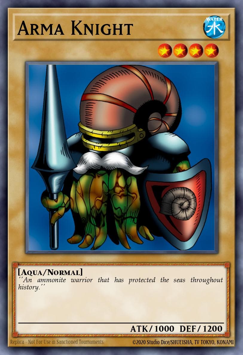 Arma Knight 游戏王 card