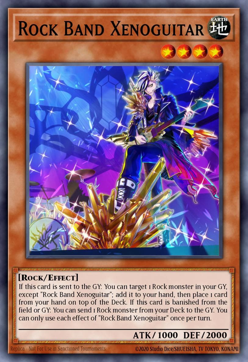 Rock Band Xenoguitar Phantom Rage Premiere! promotional card card