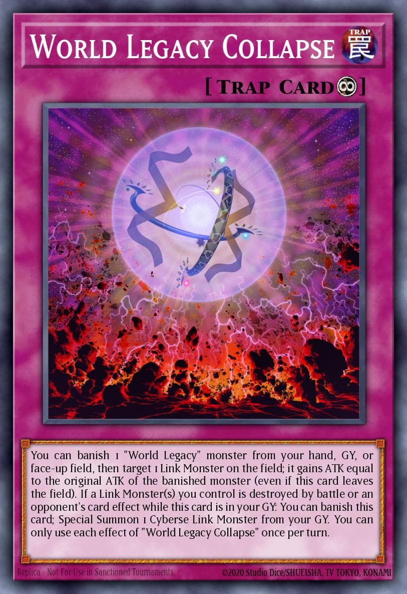 World Legacy Collapse Dark Neostorm Special Edition card