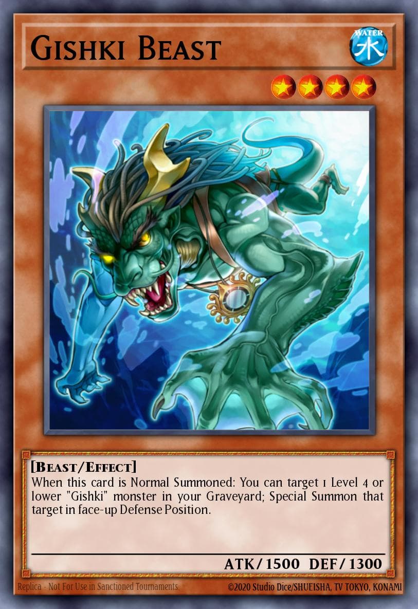 Gishki Beast Photon Shockwave Sneak Peek Participation Card card