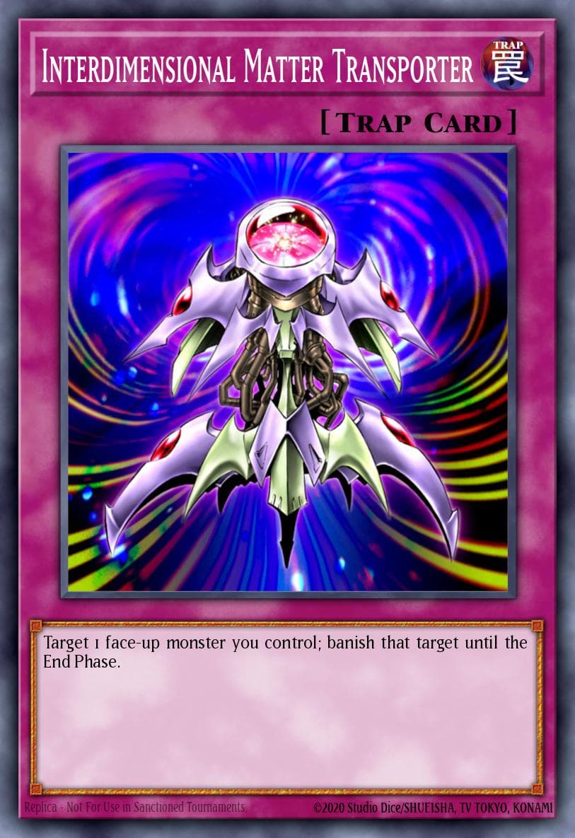 Interdimensional Matter Transporter Duelist Pack: Kaiba card