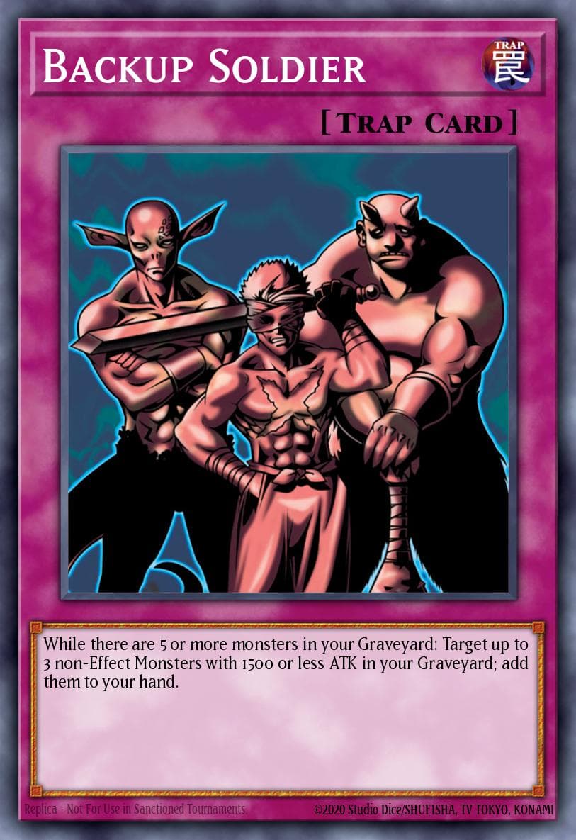 Backup Soldier Legendary Decks II card