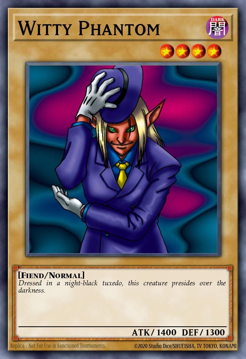 Witty Phantom 游戏王 card