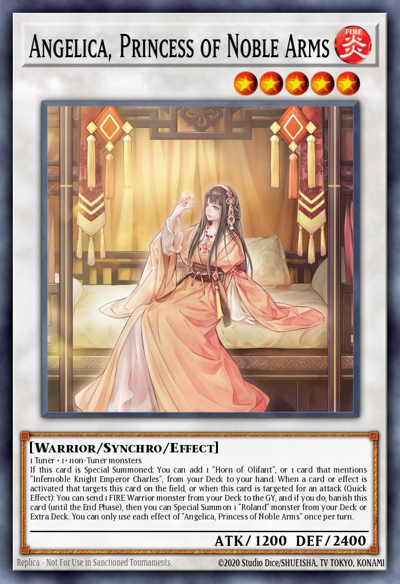Angelica, Princess of Noble Arms Duelist Nexus card