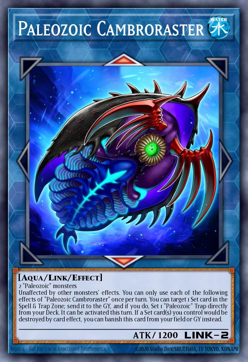 Paleozoic Cambroraster 2022 Tin of the Pharaoh's Gods card