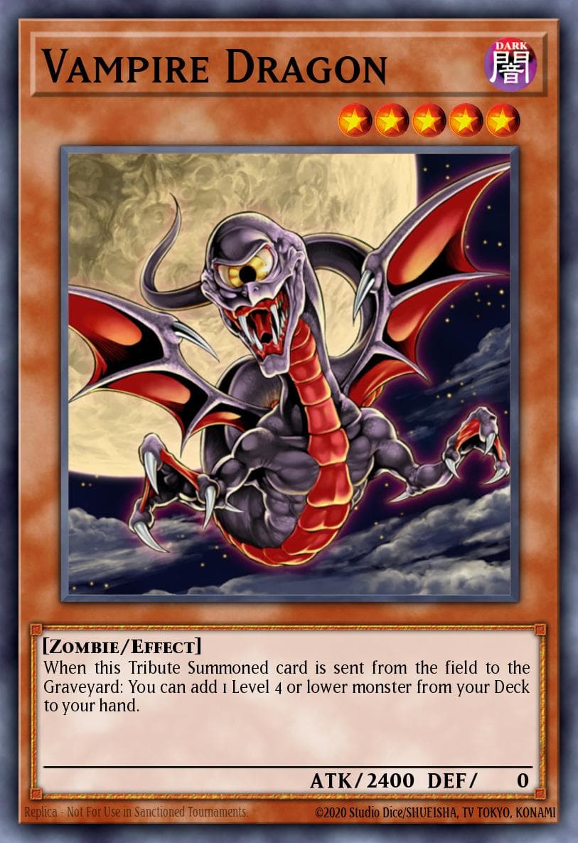 Vampire Dragon Extreme Victory Sneak Peek Participation Card card