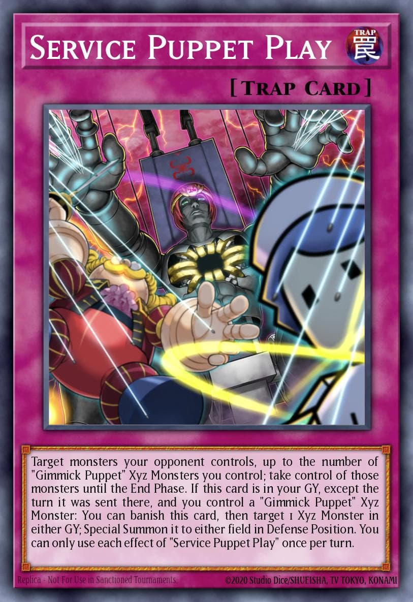 Service Puppet Play The Infinite Forbidden card