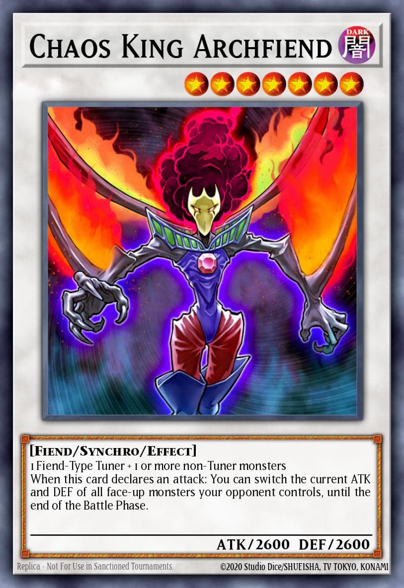 Chaos King Archfiend The Shining Darkness Sneak Peek Participation Card card