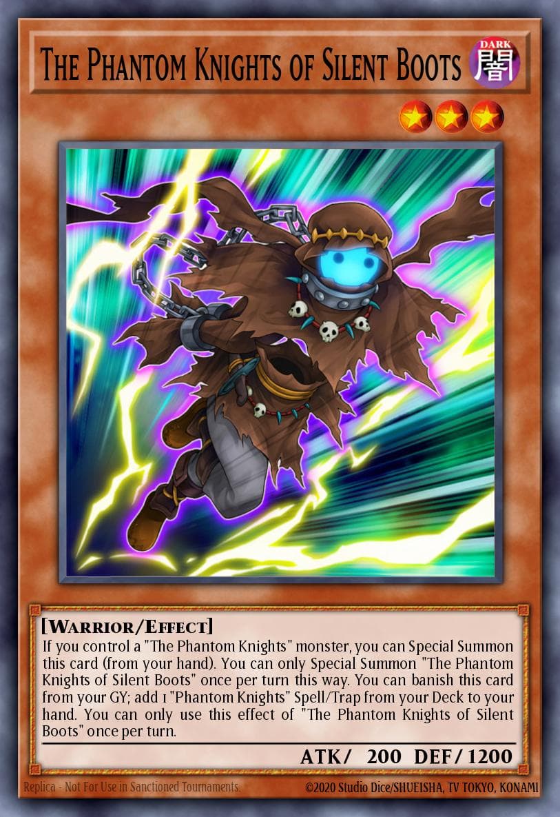 The Phantom Knights of Silent Boots Battles of Legend: Chapter 1 card